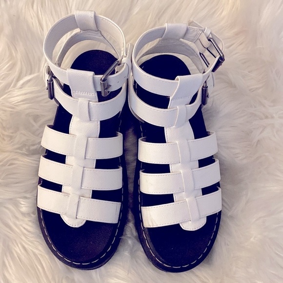 Unionbay white platform gladiator sandals - Picture 7 of 11